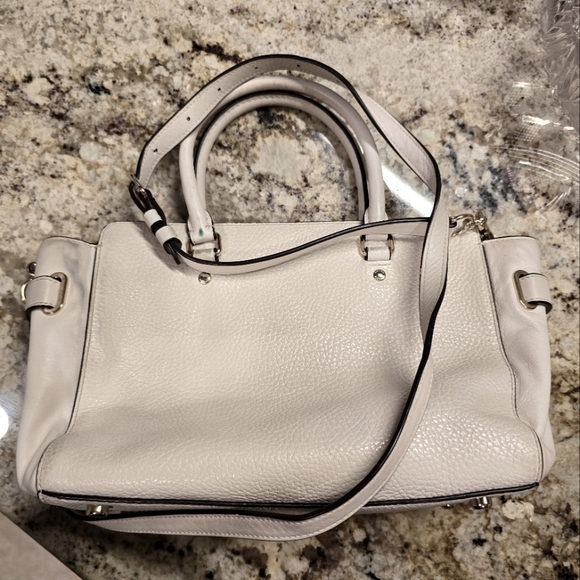 Coach Blake Carry All Purse in Cream Ivory Leather Crossbody or Shoulder - Picture 4 of 16